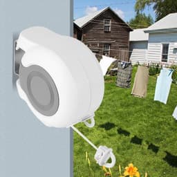 Duurzame waslijn van ABS voor thuisgebruik - Ideaal voor binnen en buiten, eenvoudig te installeren en ruimtebesparend — thumbnail 1