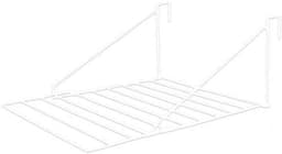Core® Wanddroogrek Inklapbaar - Wanddroogrek - Wit - 21cm x 53cm x 21cm — thumbnail 1