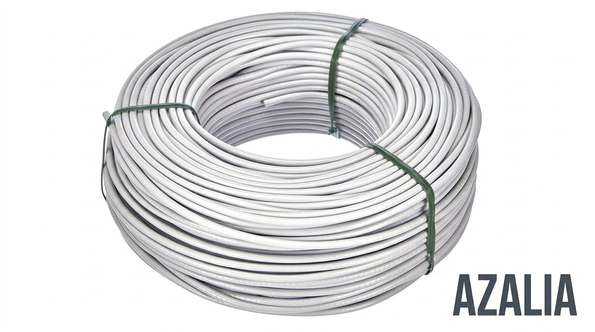 Azalia Waslijn 65 Meter met 16 Draadverbinders - White — afbeelding 1