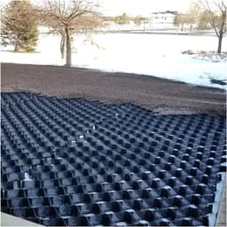 Oprit Stabilisator - Grind Stabilisatie - Parkeerplaats Aanleggen - Zware Lasten - 3x3ft — thumbnail 1