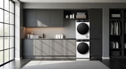 Hisense WZ000T10W - Stapelkit - Wit - Universeel tussenstuk voor Hisense wasmachines en drogers — thumbnail 3
