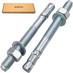 Wigankers Metaal - Betonpluggen Bevestiging - Zware Lasten Bevestigen - Verzinkt Staal - M20 x 220 mm - Zilverkleurig — thumbnail 2