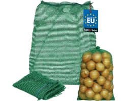 Raschelzak Aardappelzak - Groentenet Fruitzak - Opslag Transport - Sterk Polypropyleen - 50 x 80 cm - Oranje