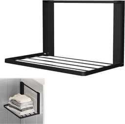 Verstelbaar Magnetisch Wasmachine Rek 41x25cm, Inklapbaar Droogrek, Opbergrek voor Wasruimte en Keuken, Ideaal voor Organisatie en Ruimtebesparing — thumbnail 5
