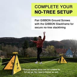 Grondanker voor Slackline - Solide Bevestiging zonder Bomen — thumbnail 5