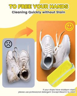 Schoen Waszak voor Wasmachine – Beschermende Waszak met Ritssluiting voor Sneakers & Sportschoenen – Herbruikbare Schoenen Waszak — thumbnail 2