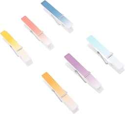 Houten Wasknijpers - Kleurrijke Clips - Huis en Kantoor - Berkenhout Kwaliteit - 100 Stuks - Multicolor — thumbnail 5