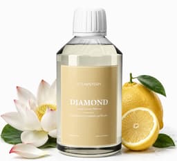 SteamStory Luxe Wasparfum Diamond - Frisse geur met witte musk & citrus - 250 ml — thumbnail 1