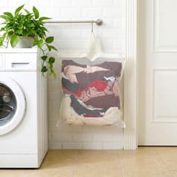 Grote Mesh Waszakken voor Wasmachine - 2 Stuks Delicate Lingerie Waszakken met Rits - Duurzame Bescherming voor Kleding en Ondergoed 45x45cm — thumbnail 5