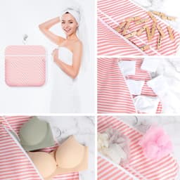 Goodivery ® Kledingknijpertas Set van 2 met Haken, Waterdicht en Ruim voor Knijpers en Meer — thumbnail 2