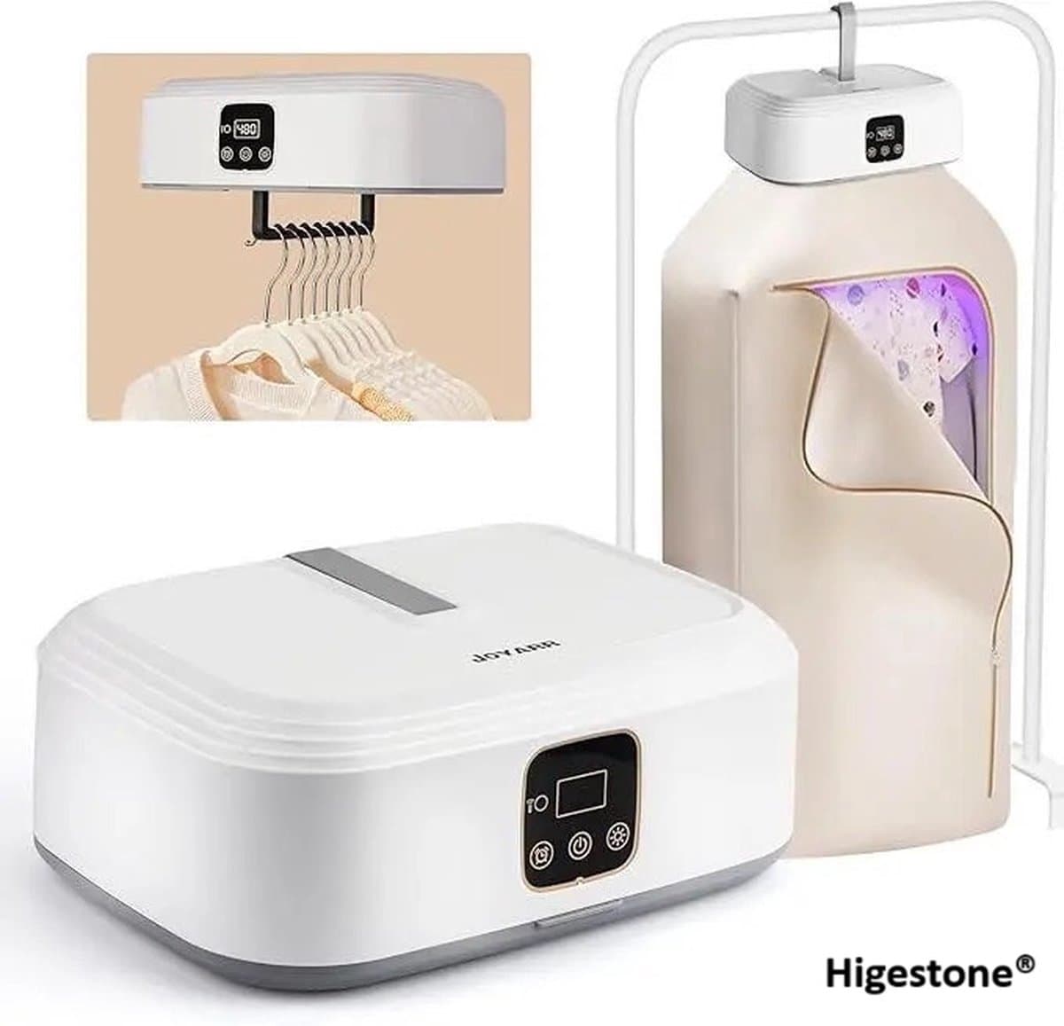 Mini Droger | Kleine Kledingdroger | Klein en Compact | Eenvoudig En Snel Kleding Droger | Met Timer En Afstandsbediening | In 20 Min. Droge Kleding | Higestone® — afbeelding 1
