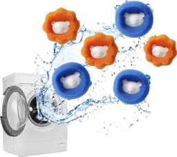 Wasballen Voor Wasmachine - 12 Stuks - Wasbal - Anti Haar - Wasdrogerbal - Wasverzachterbal - Wasdroogbal - Anti-Rollende Wasbal -Schoonmaakbenodigdheden - Huishoudelijke Gadgets - Herbruikbare -Haar Opvanger - Anti-Pluis - Voor Wasmachine/Droger — thumbnail 5
