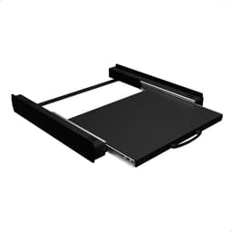 Bodo® Stapelkit - Uitschuifbare plank - Wasmachine en Droger - Universeel - Zwart — thumbnail 1