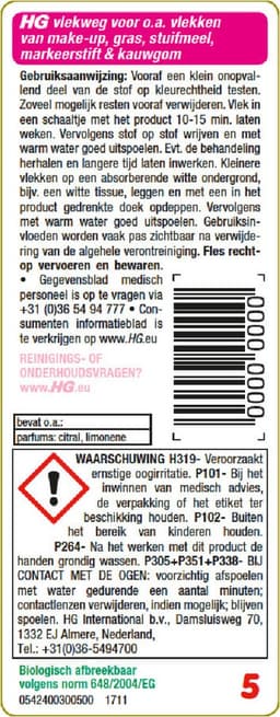 HG vlekweg 5 50ml — thumbnail 4