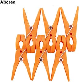 Wasknijpers Kunststof - Kledingklemmen Set - Was Ophangen - Sterke Klemkracht - Vrolijke Kleurenmix — thumbnail 5