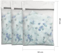 GELLDG Cloud Laundry Net - 3-delige set - Waszakken geschikt voor de wasmachine - 30x40 cm - Geschikt voor het wassen van delicate kleding in de wasmachine - Geschikt voor het wassen van ondergoed, sokken en delicate kleding — thumbnail 5
