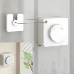 Intrekbare Waslijn RVS 4.2M voor Binnen en Buiten met Anti-Doorzak Mechanisme — thumbnail 1