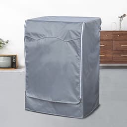 Wasmachine hoes - Wasmachine Beschermer - Oxford doek - Stof- En Anti-Verouderingshoes - Wasmachine overtrek - Met Rits en Verstelbaar - Past op de meeste machines met voorlader - 60 x 64 x 85 CM - Zwart — thumbnail 4