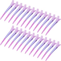 24 Stuks Metalen Duck Bill Klemmen voor Haarstyling en Kleurbehandelingen — thumbnail 1