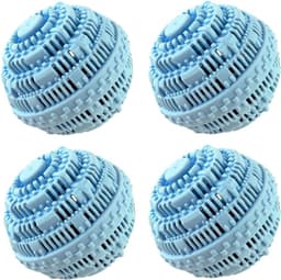 4-pack wasballen - Volledig natuurlijke wasballen zonder chemische toevoegingen, geschikt voor wasmachines - Milieuvriendelijke wasballen en alternatief voor wasmiddel, goed voor 2000 wasbeurten — thumbnail 1