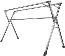Staande Droger - Wasrek Kledingrek - Kleding Drogen - Verstelbaar Opvouwbaar - 160cm Hoog — thumbnail 1