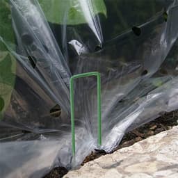 Dailygoods- Tuinharingen 15CM - U-vormige Nagelpennen - Grondankers - Tuinbeveiliging - Onkruidbestrijding - Duurzaam Gegalvaniseerd Staal — thumbnail 4