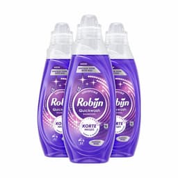 Robijn Quickwash Vloeibaar Wasmiddel - Optimum Wit - 3 flessen - 66 wasbeurten - voordeelverpakking — thumbnail 2