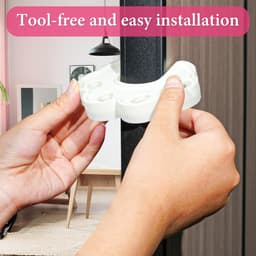 3 stuks Wasmachine Deuropener - Silicone Voorlader Wasmachine Deuropener Stopper - Droger Vaatwasser Washok Deuropsteun Accessoires voor Goede Ventilatie en Gebruiksgemak — thumbnail 4