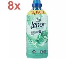 Lenor Ochtendfris Wasverzachter Voordeelverpakking – 8 x 1113 ml – 424 Wasbeurten – Langdurige Frisheid – Extra Zachte Was