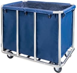 Mega-M Laundry - Waszak voor hotelwagen - 400L capaciteit - Extra sterk materiaal - Snel te bevestigen — thumbnail 2