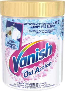 Vanish Oxi Action Whitening Booster Poeder - Vlekverwijderaar Voor Witte Was - 940 g — thumbnail 1