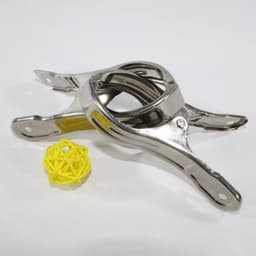 10 stuks - kleine wasknijpers van roestvrij staal - RVS clips - veerklemmen - lakenklemmen - open winddichte clips - wasknijpers - sokkenhangers - quilt droogklemmen - roestbestendig en duurzaam — thumbnail 3