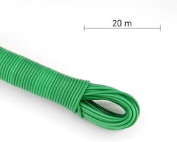 20 meter sterke waslijn voor huishouden, tuin en camping - scheurvast en duurzaam — thumbnail 5