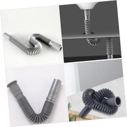 Flexibele en uitbreidbare afvoerslang voor keukengootsteen en wastafel Corrosiebestendig Eenvoudige installatie en verstelbaar Compatibel met wasmachine en vaatwasser — thumbnail 3