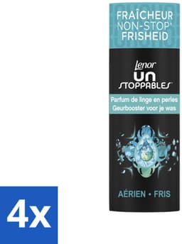 4 x Lenor Unstoppables - Geurbooster - Fris - 13 Wasbeurten - Lenor Unstoppables - Geurbooster - Wasverfrissers - Langdurige Geur - Frisse Geur — thumbnail 1