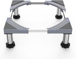 Verstelbare Wasmachinebasis voor Apparaten - Maximaal 350 kg Draagvermogen, Verstelbare Breedte 44,5-67 cm — thumbnail 1