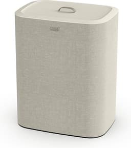 Joseph Joseph Tota Wasmand - 2 Compartimenten – Was Sorteren – 90 Liter - Ecru — thumbnail 1