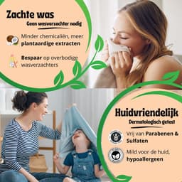 BambiClean Wasstrips Voordeelverpakking Lentedroom - 240 wasbeurten - Milieuvriendelijke Wasmiddeldoekjes - Wasmiddel Strips Proefpakket — thumbnail 5