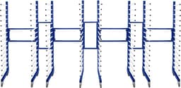 Combi Spuitdroogrek Trolley x 4 & 3 Connectors — thumbnail 1