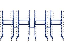 Combi Spuitdroogrek Trolley x 4 & 3 Connectors