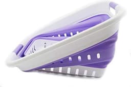 Heupwasmand - Wasmand Ergo - Ergonomische Wasmand - Wit - Paars — thumbnail 3