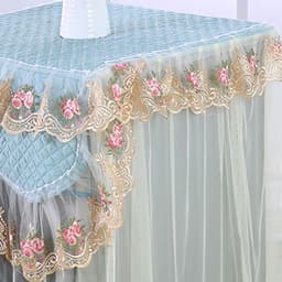 Wasmachine hoes - Wasmachine cover - Wasmachine beschermer - wasmachine-Waterdichte bescherming - Wasdroger beschermhoes -23,6 * 23,6 * 33,4IN — thumbnail 4