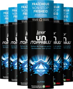 Lenor Unstoppables Geurparels - Fresh Alpine - Voordeelverpakking 6 x 235g — thumbnail 1