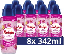 Robijn Intense Wasparfum - Pink Sensation - 8 flessen x 342 ml — thumbnail 1