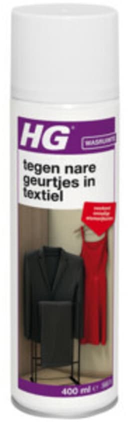 HG - Tegen Nare Geurtjes In Textiel - Natuurlijk Zuiveringsproces - Veilig Voor Alle Textiel - 400 ml - Bulkverpakking - 20 stuks — thumbnail 3
