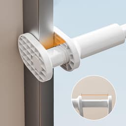 Allecto plus - Intrekbaar droogrek voor binnen en buiten - Draagbaar - 30cm - 5 gaten - Ideaal voor wasrek - Reizen - Camping - Thuis — thumbnail 4