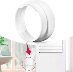 Koppelstuk Mobiele Airco Afvoerslang - Ø130mm/Ø150mm - Slangverlenging - Goed afdichtingseffect - Afvoerslang adapter raam voor Ø130mm/Ø150mm airconditioningsslang accessoires - Eenvoudig te installeren — thumbnail 1