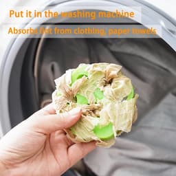 16 Stuks - Wasballen Voor Wasmachine - Haarvanger Wasbollen - Wasbal - Anti haar - Ook geschikt voor dierenharen - Herbruikbare - Wasballen Pluizenverwijderaar — thumbnail 3