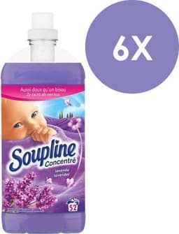 Soupline - Wasverzachter - Lavendel - 6 x 1.3L (312 wasbeurten) — thumbnail 1