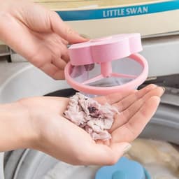 Wasmachine Filter - Wasmachine Reiniger Haarvanger - Wasmachine Vuilreiniger - Wasmachine Cleaner - Herbruikbaar - Wasfilter - Drijvend Vuil Vangnet - Haar Vanger Opvangfilter — thumbnail 2